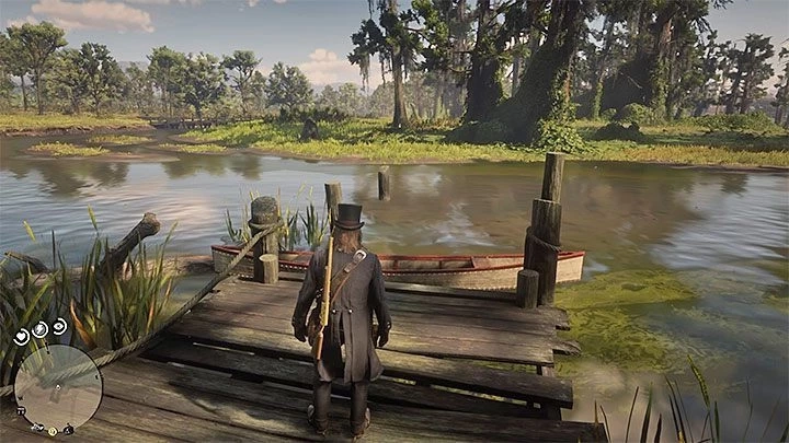 лодка в rdr 2