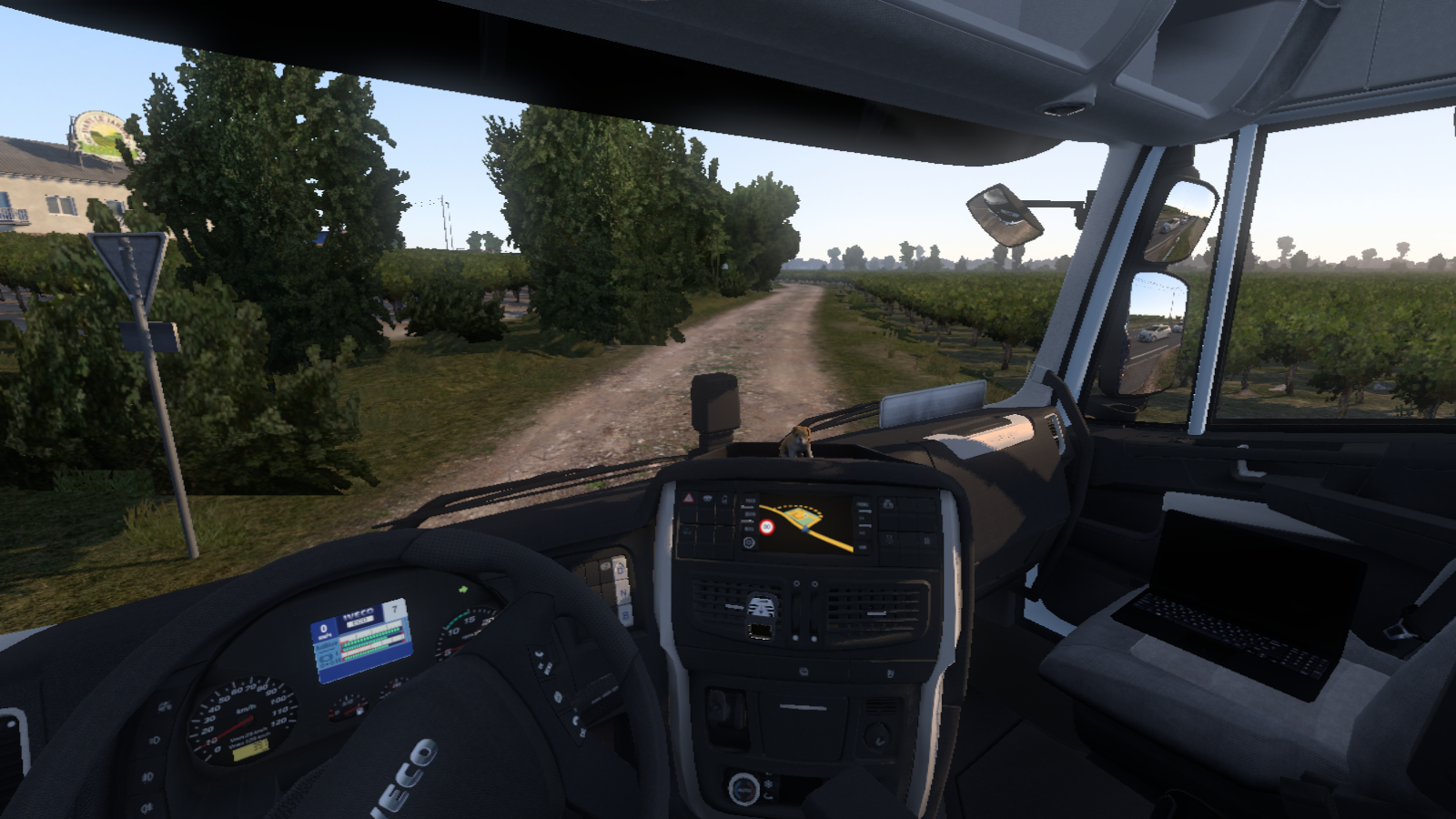 Скрытые и объездные дороги в Euro Truck Simulator 2*