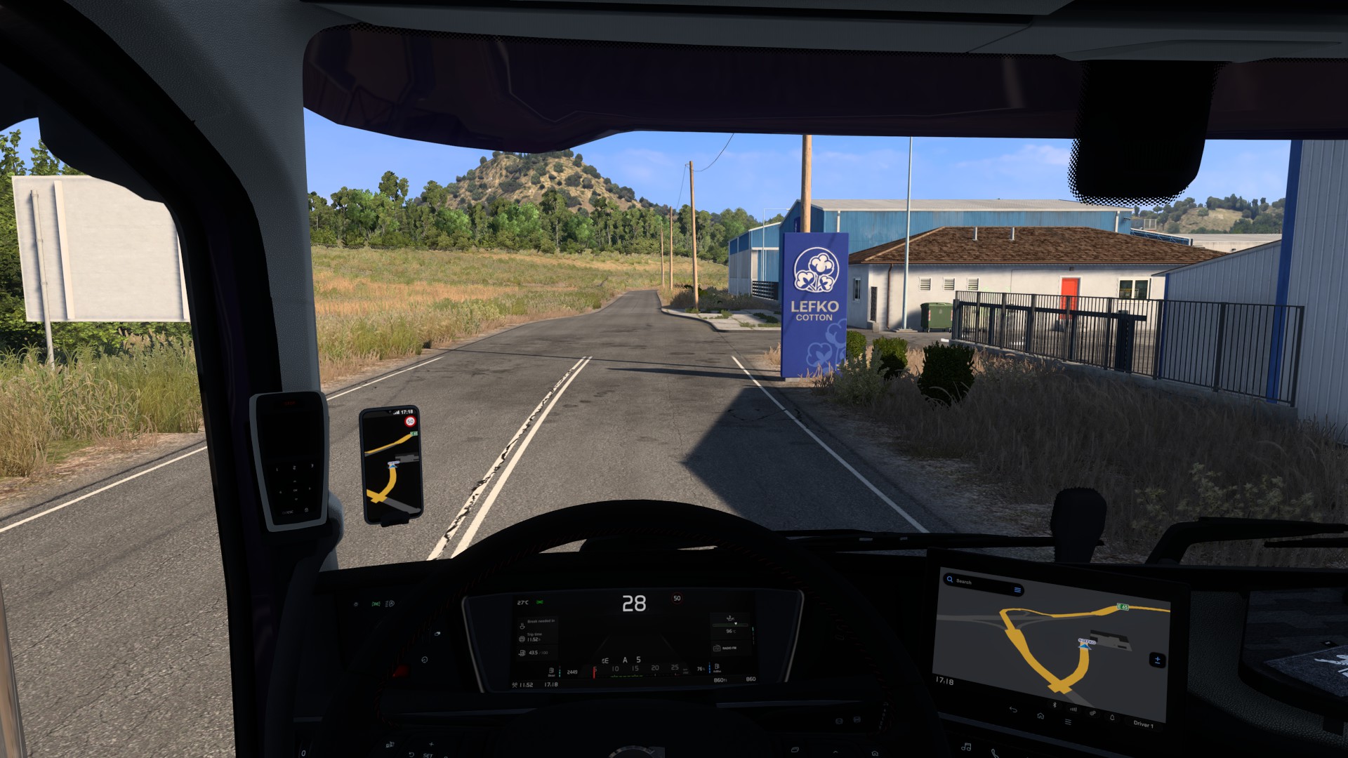 Скрытые и объездные дороги в Euro Truck Simulator 2*