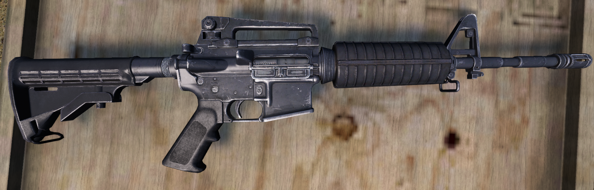 Всё оружие из dayz и его характеристики