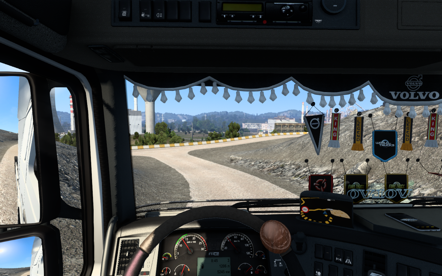 Скрытые и объездные дороги в Euro Truck Simulator 2*