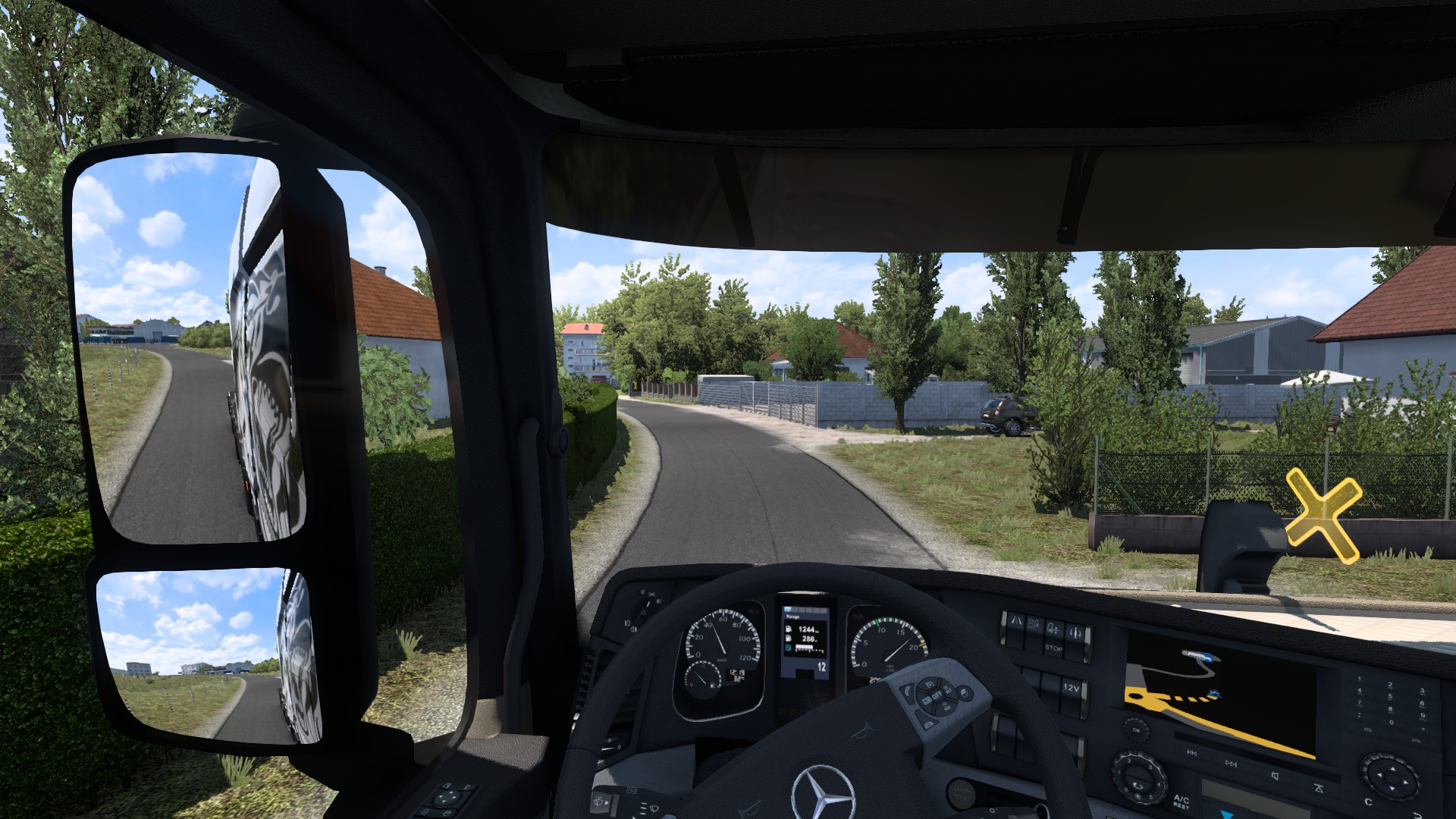Скрытые и объездные дороги в Euro Truck Simulator 2*