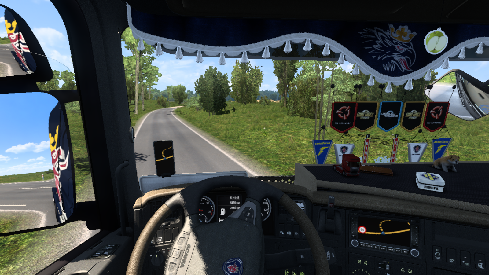 Скрытые и объездные дороги в Euro Truck Simulator 2*