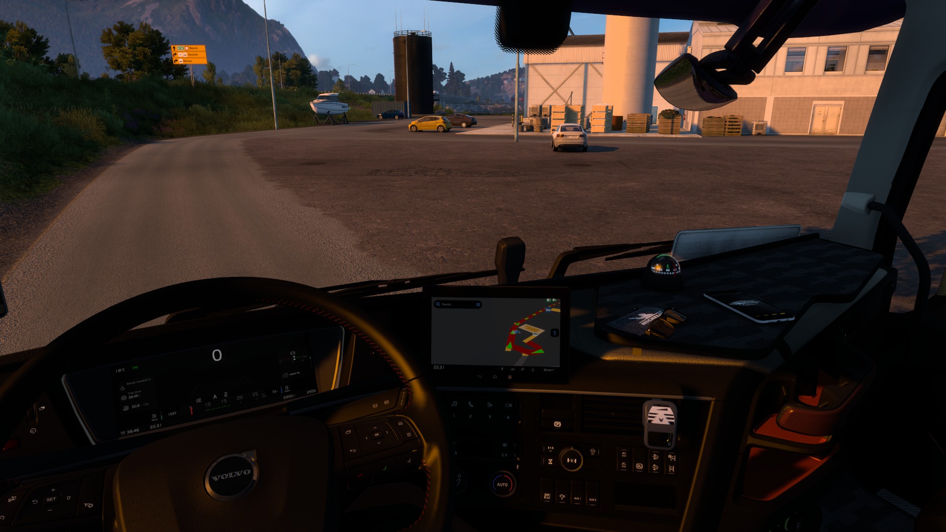 Скрытые и объездные дороги в Euro Truck Simulator 2*