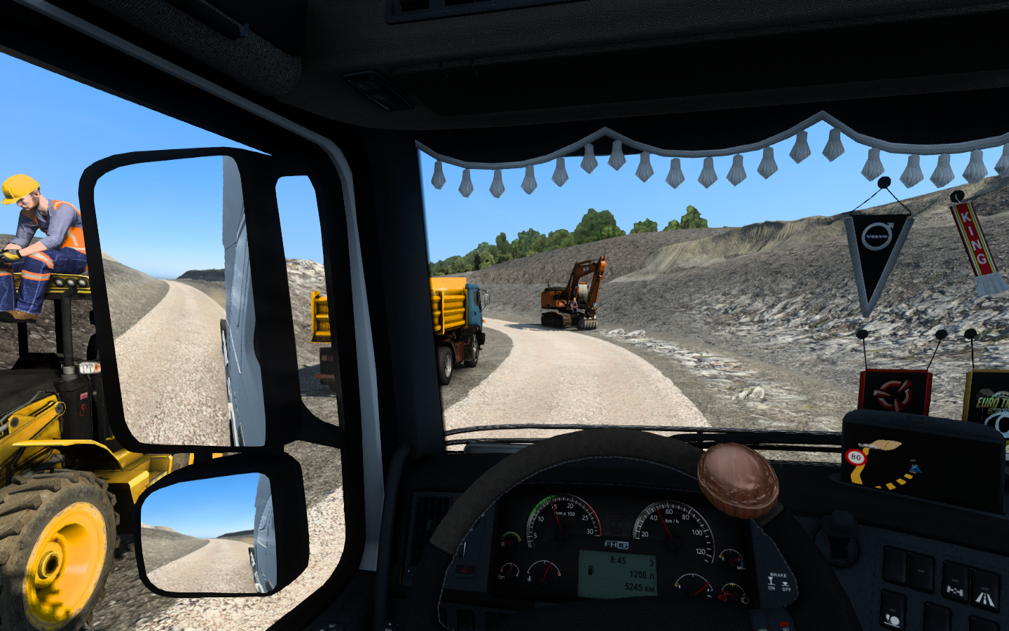Скрытые и объездные дороги в Euro Truck Simulator 2*