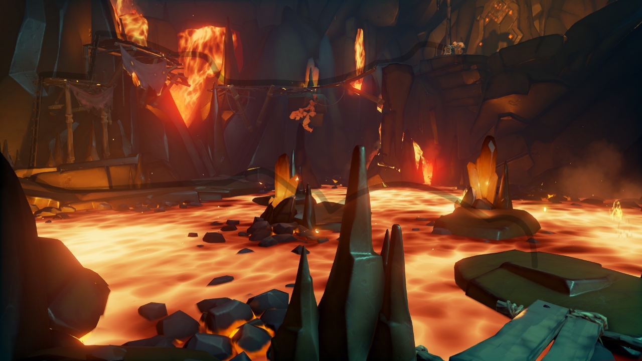 Прохождение истории Сердце огня на 100% в Sea of Thieves
