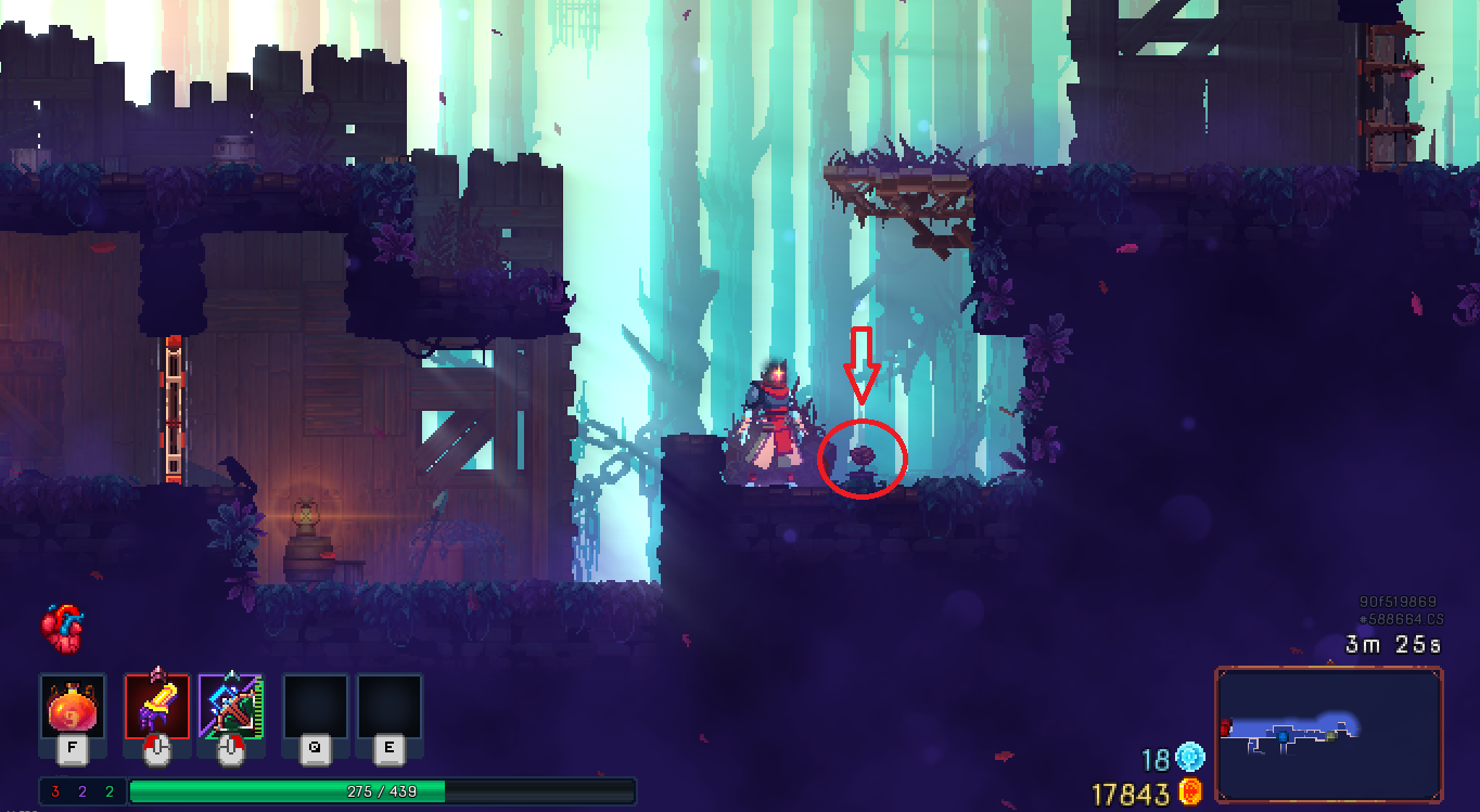 Секретные чертежи и их местонахождение в Dead Cells