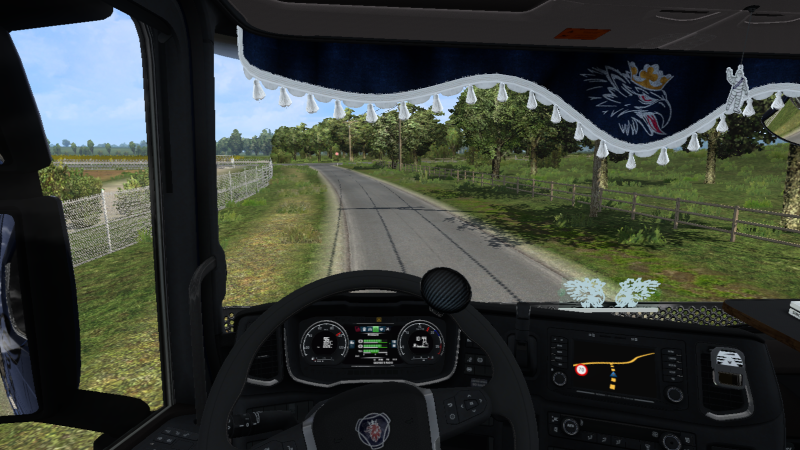 Скрытые и объездные дороги в Euro Truck Simulator 2*