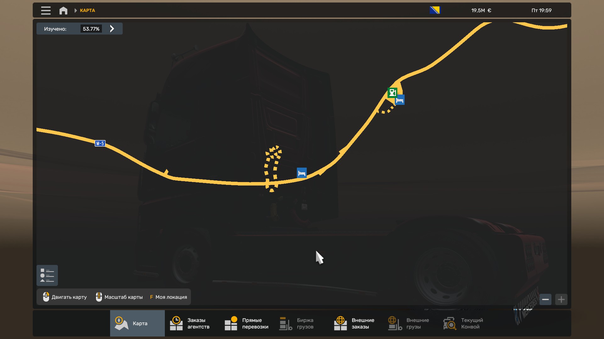 Скрытые и объездные дороги в Euro Truck Simulator 2*