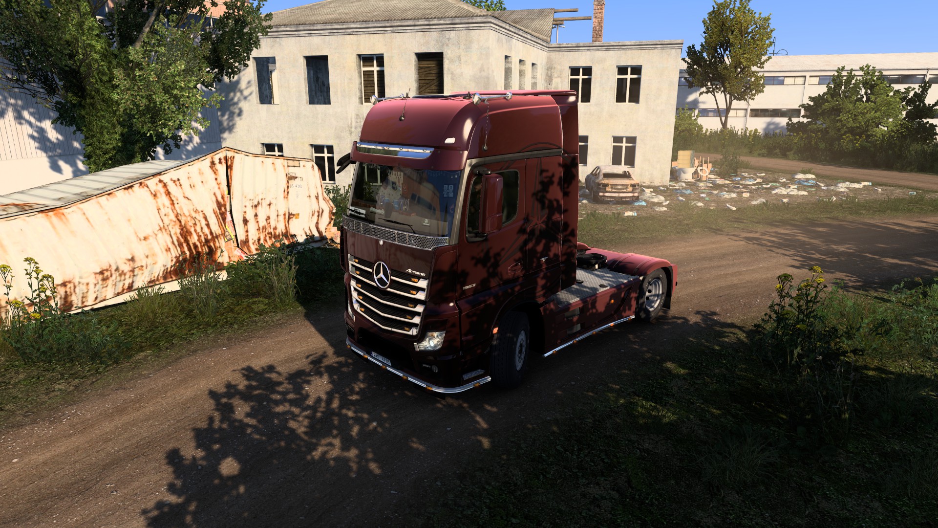 Скрытые и объездные дороги в Euro Truck Simulator 2*