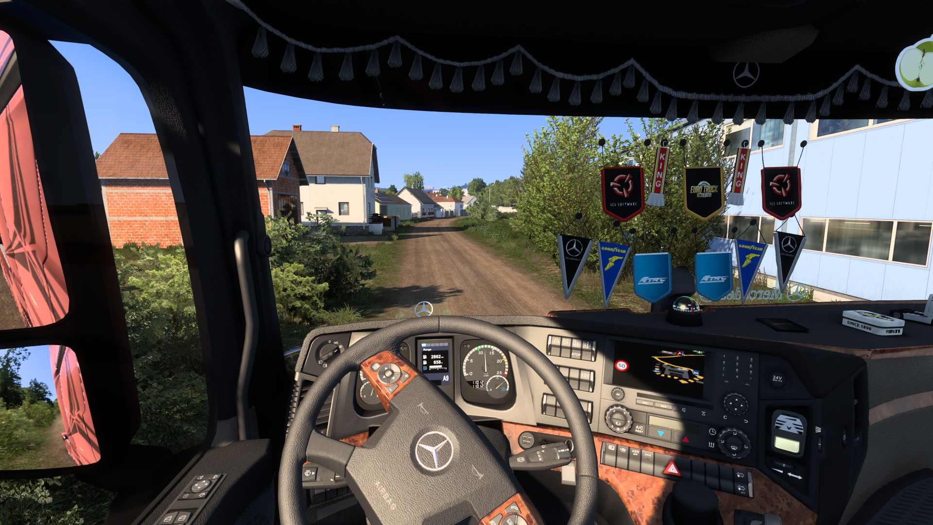 Скрытые и объездные дороги в Euro Truck Simulator 2*