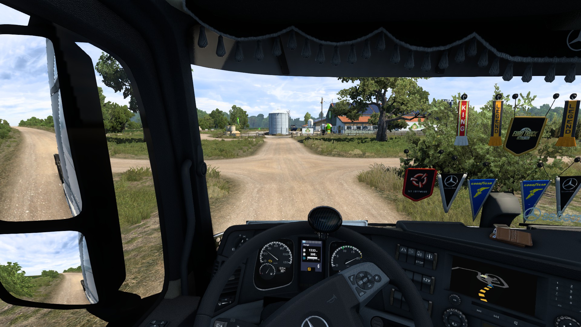 Скрытые и объездные дороги в Euro Truck Simulator 2*