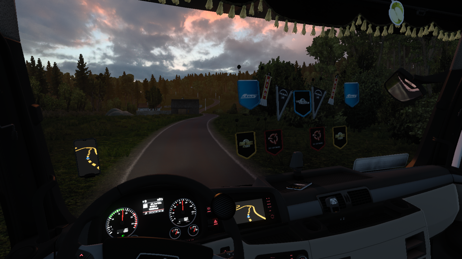 Скрытые и объездные дороги в Euro Truck Simulator 2*