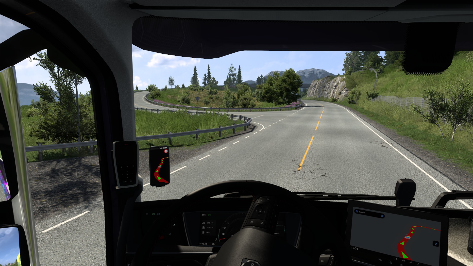 Скрытые и объездные дороги в Euro Truck Simulator 2*