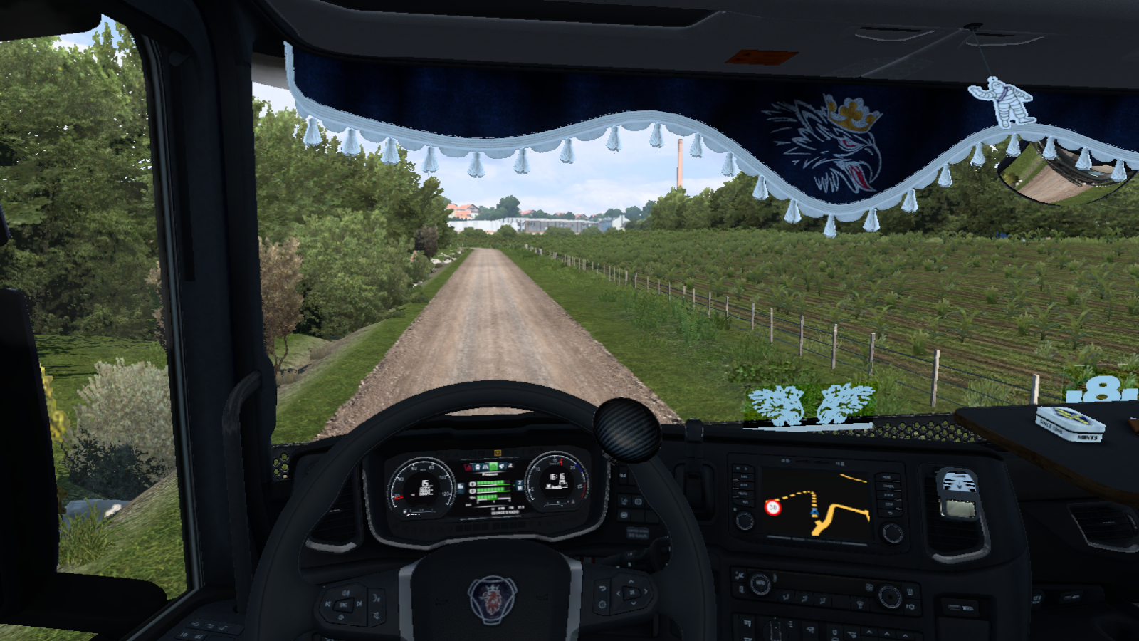 Скрытые и объездные дороги в Euro Truck Simulator 2*