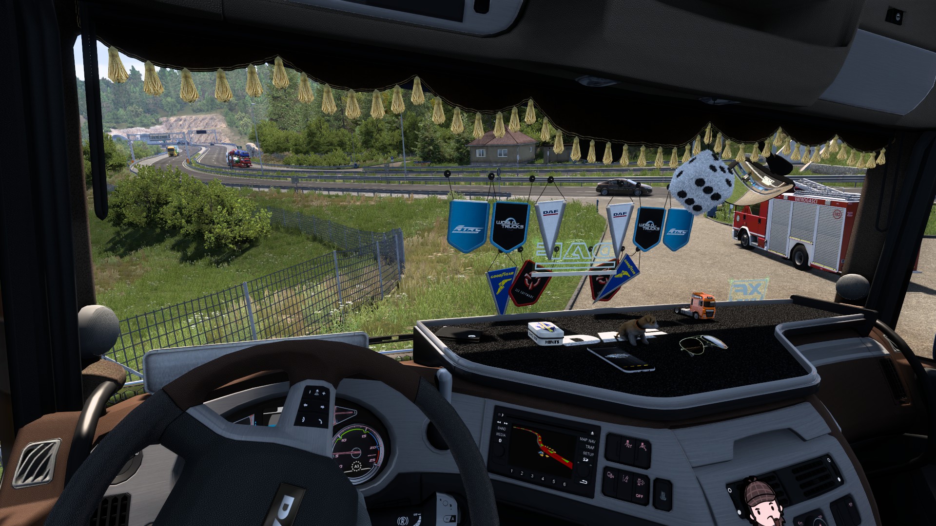 Скрытые и объездные дороги в Euro Truck Simulator 2*