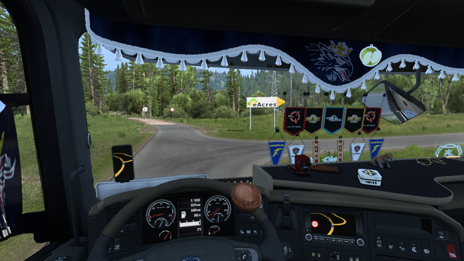 Скрытые и объездные дороги в Euro Truck Simulator 2*