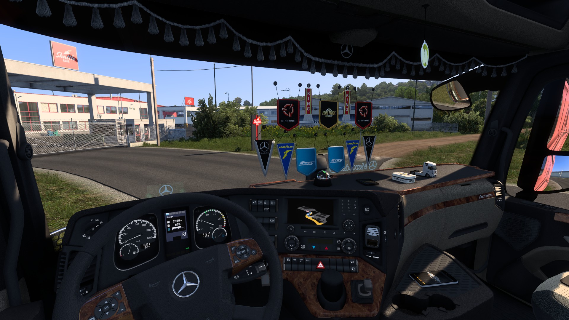 Скрытые и объездные дороги в Euro Truck Simulator 2*
