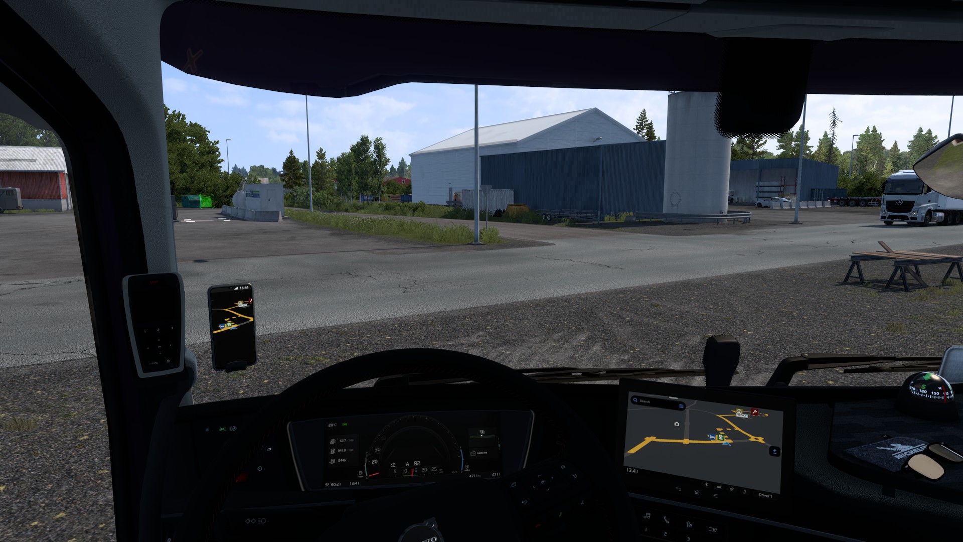 Скрытые и объездные дороги в Euro Truck Simulator 2*