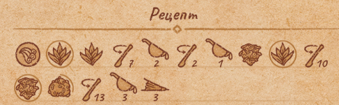 Рецепты всех сильных зелий(3ур.) в Potion Craft