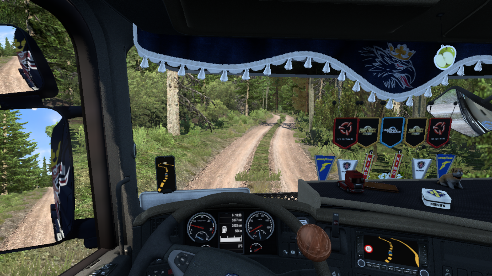 Скрытые и объездные дороги в Euro Truck Simulator 2*