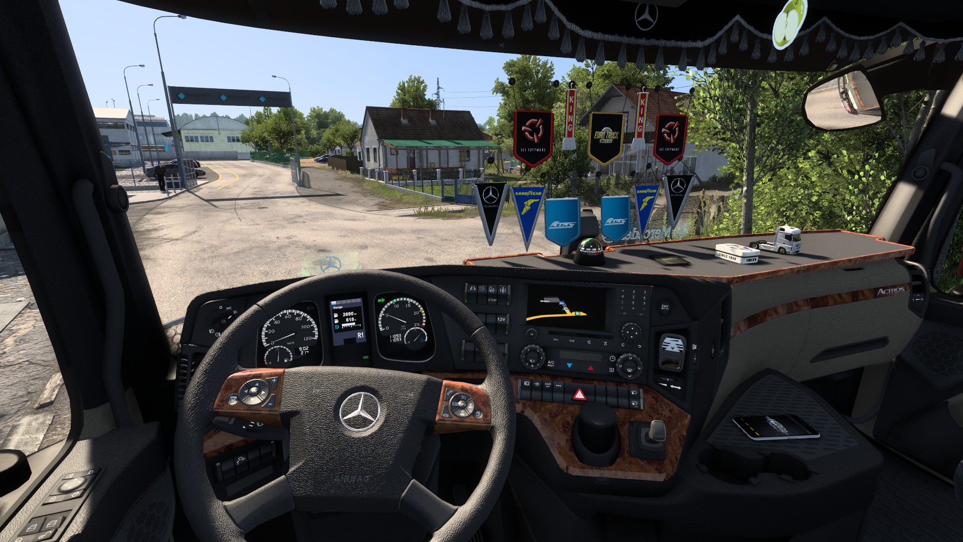 Скрытые и объездные дороги в Euro Truck Simulator 2*