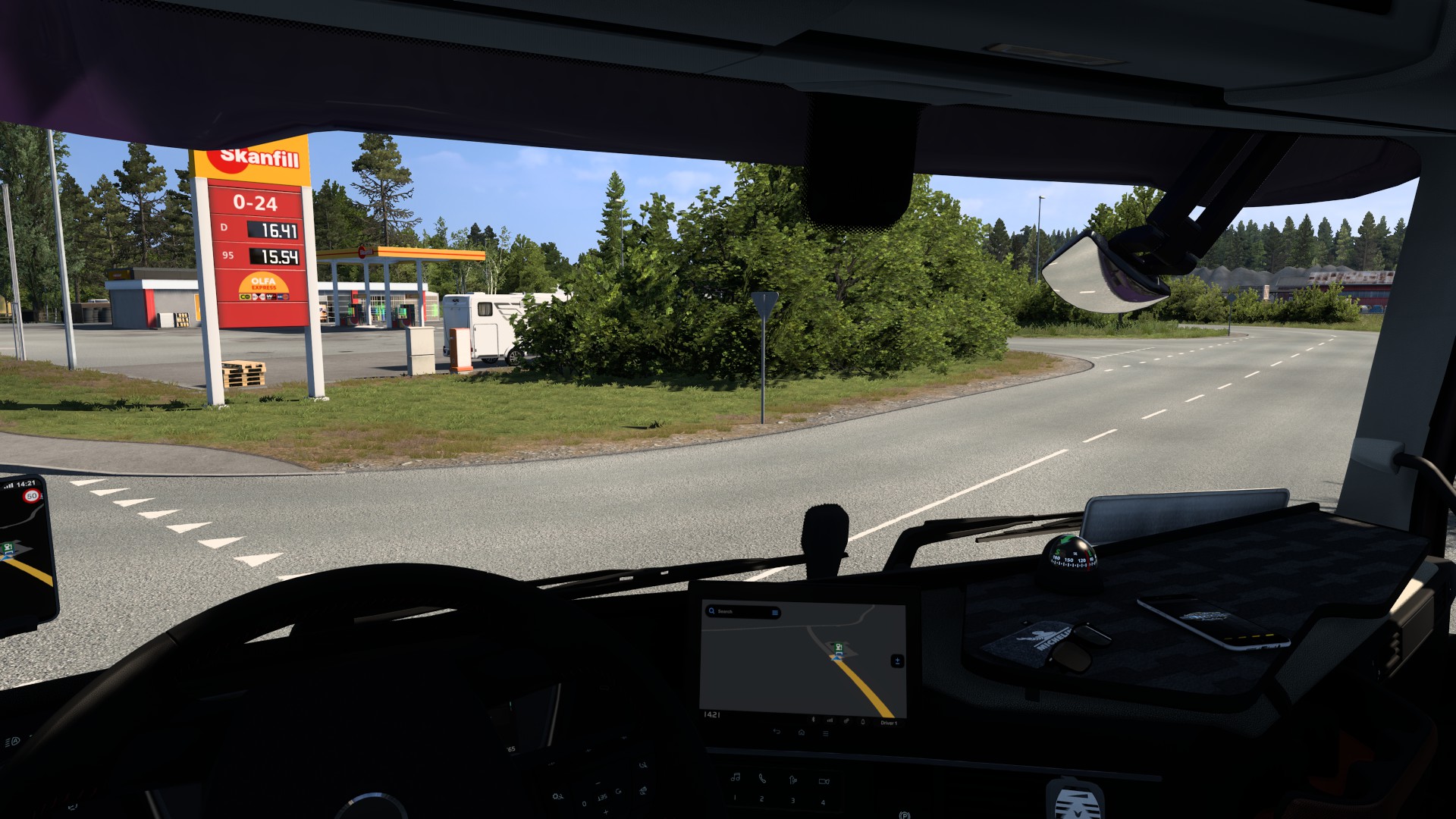 Скрытые и объездные дороги в Euro Truck Simulator 2*
