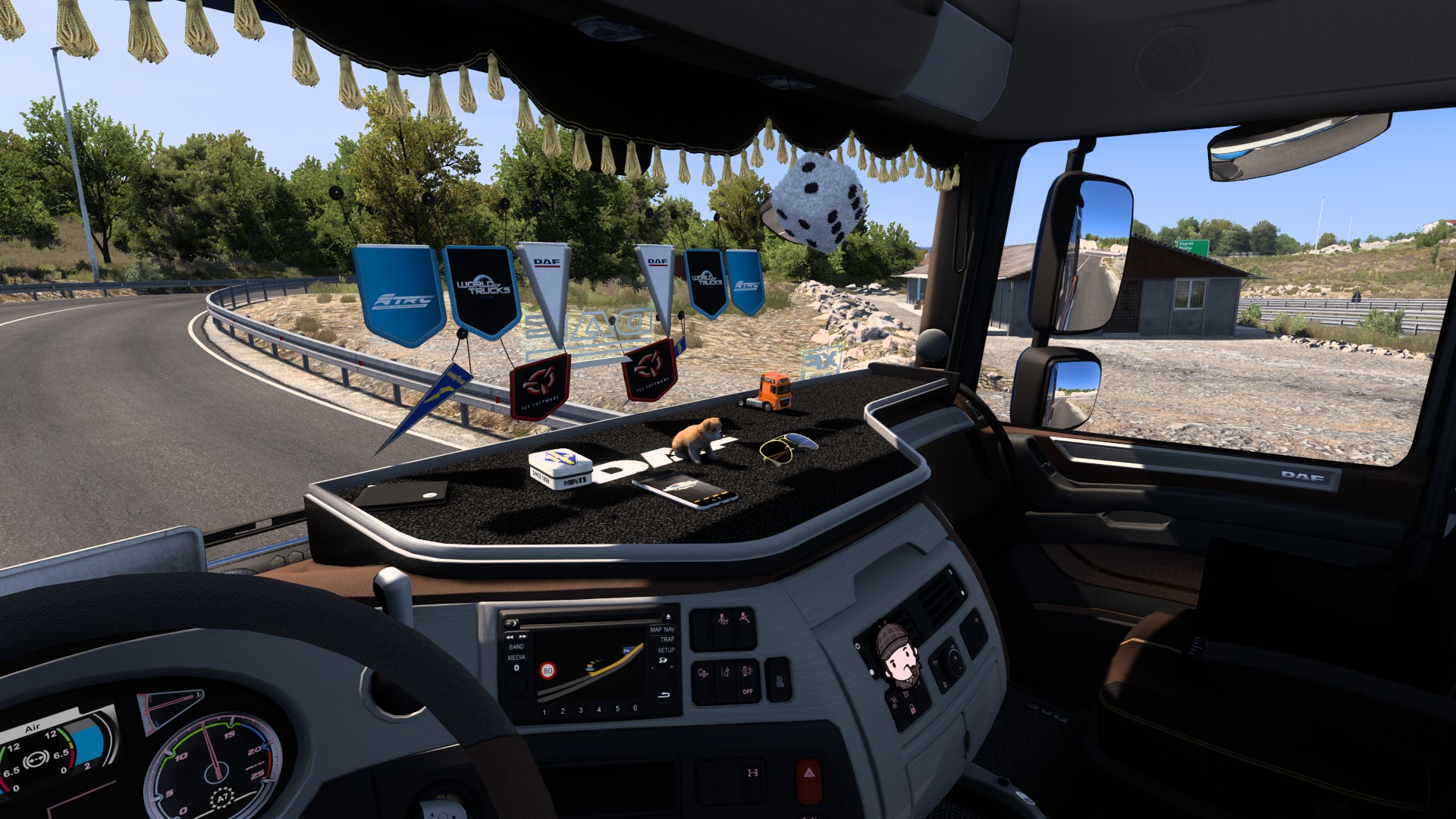 Скрытые и объездные дороги в Euro Truck Simulator 2*
