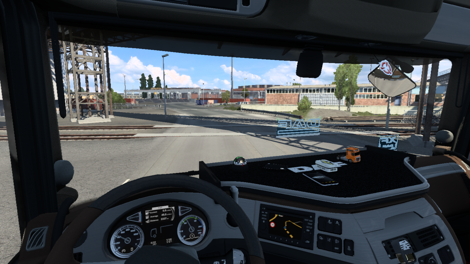Скрытые и объездные дороги в Euro Truck Simulator 2*
