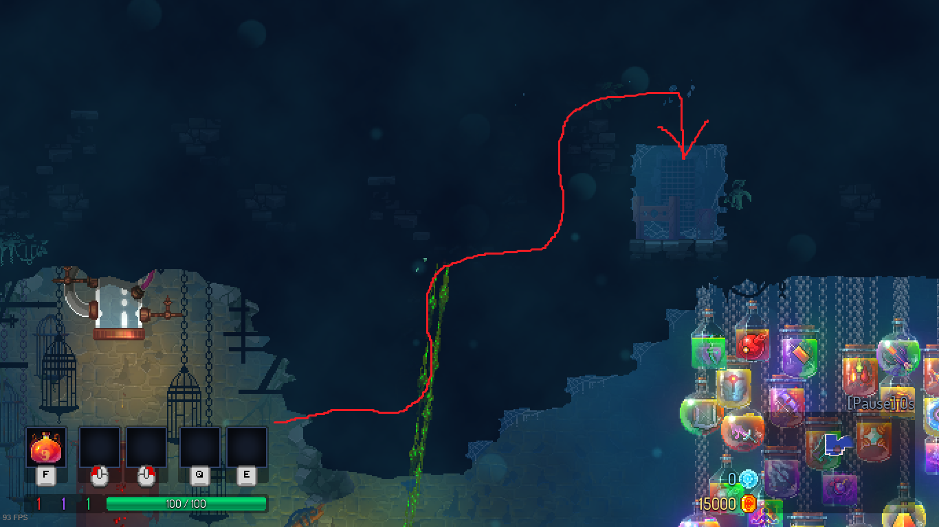 Секретные чертежи и их местонахождение в Dead Cells