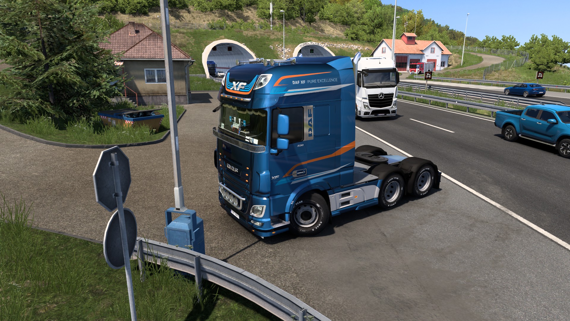 Скрытые и объездные дороги в Euro Truck Simulator 2*