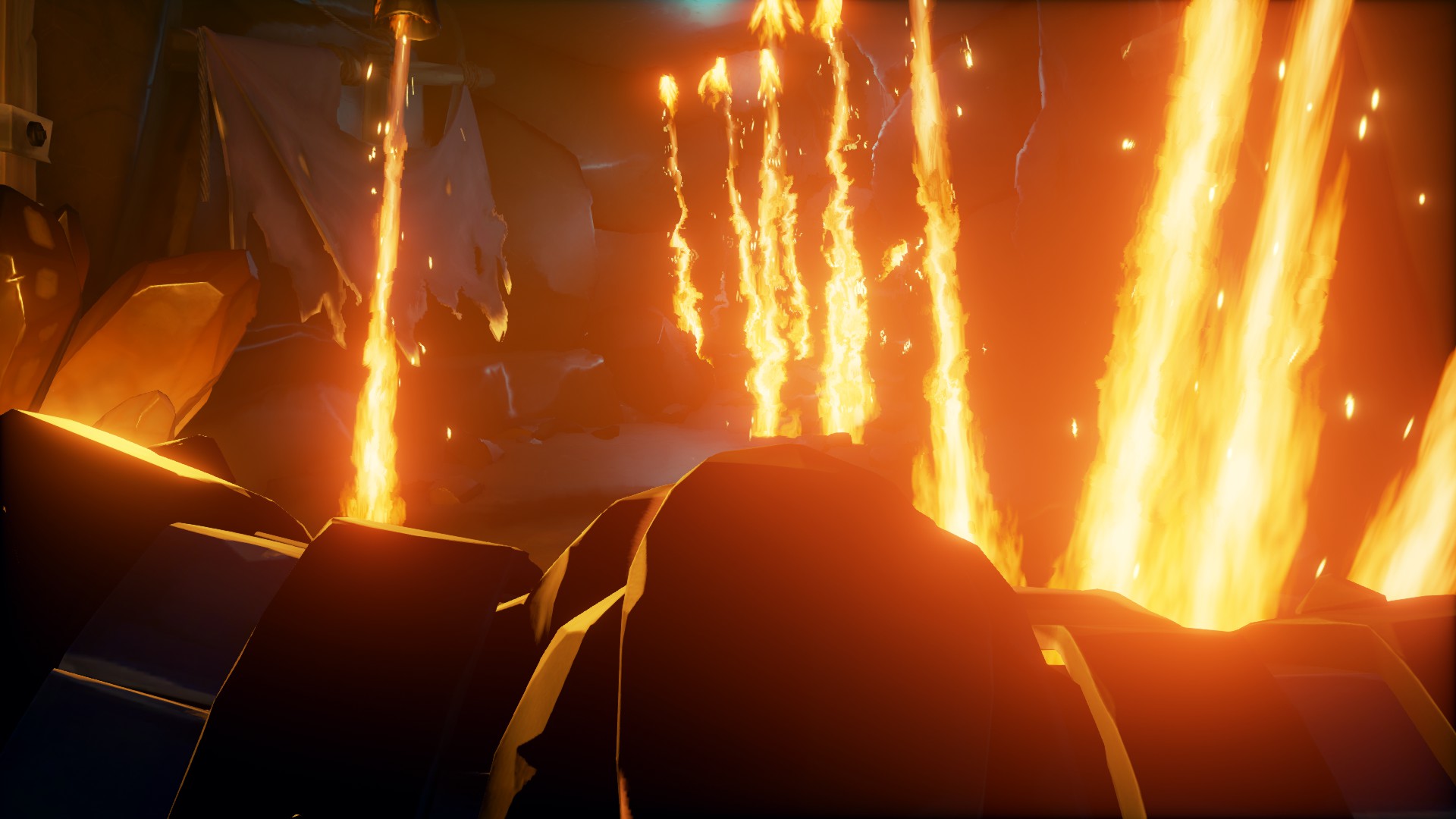 Прохождение истории Сердце огня на 100% в Sea of Thieves
