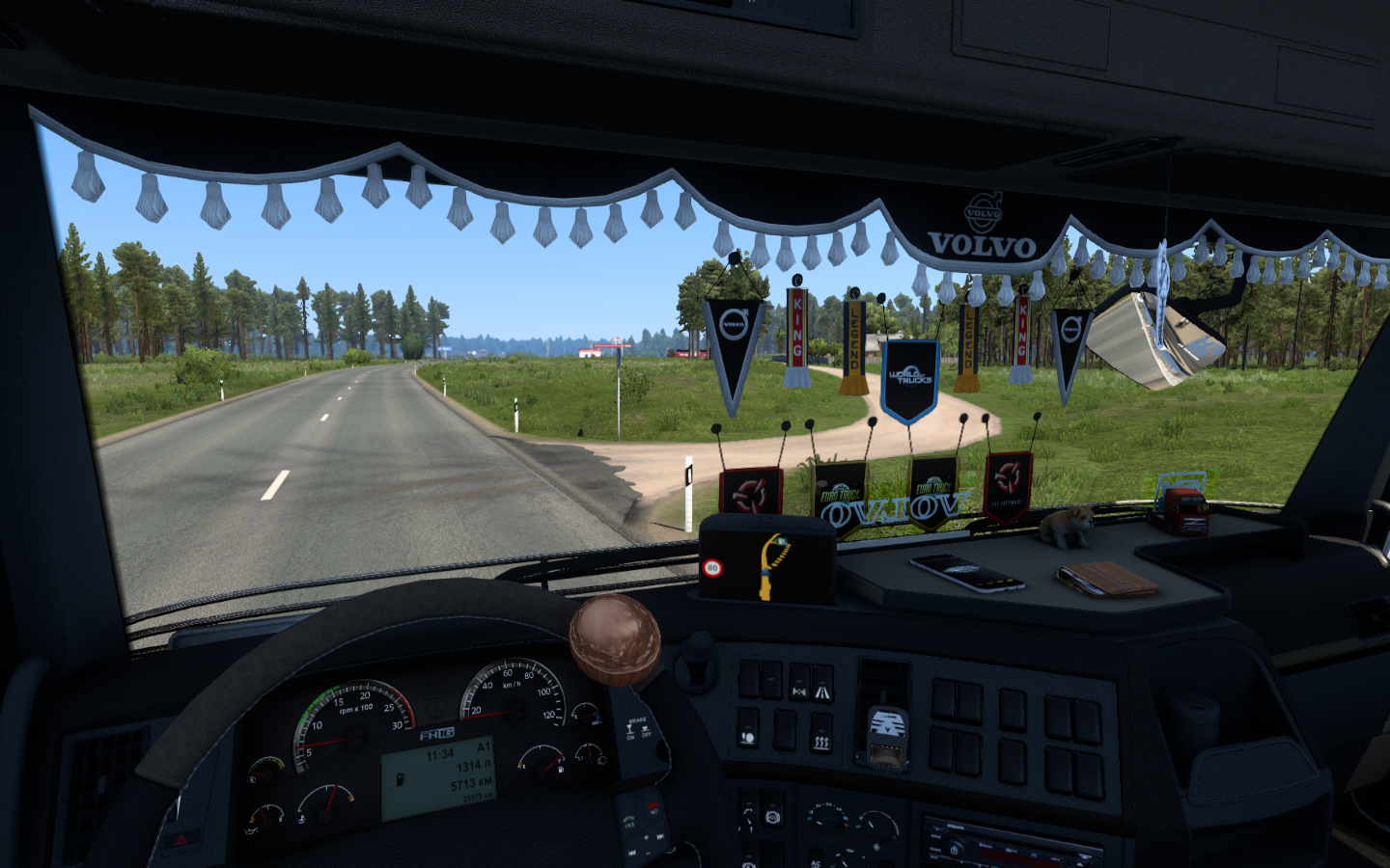Скрытые и объездные дороги в Euro Truck Simulator 2*