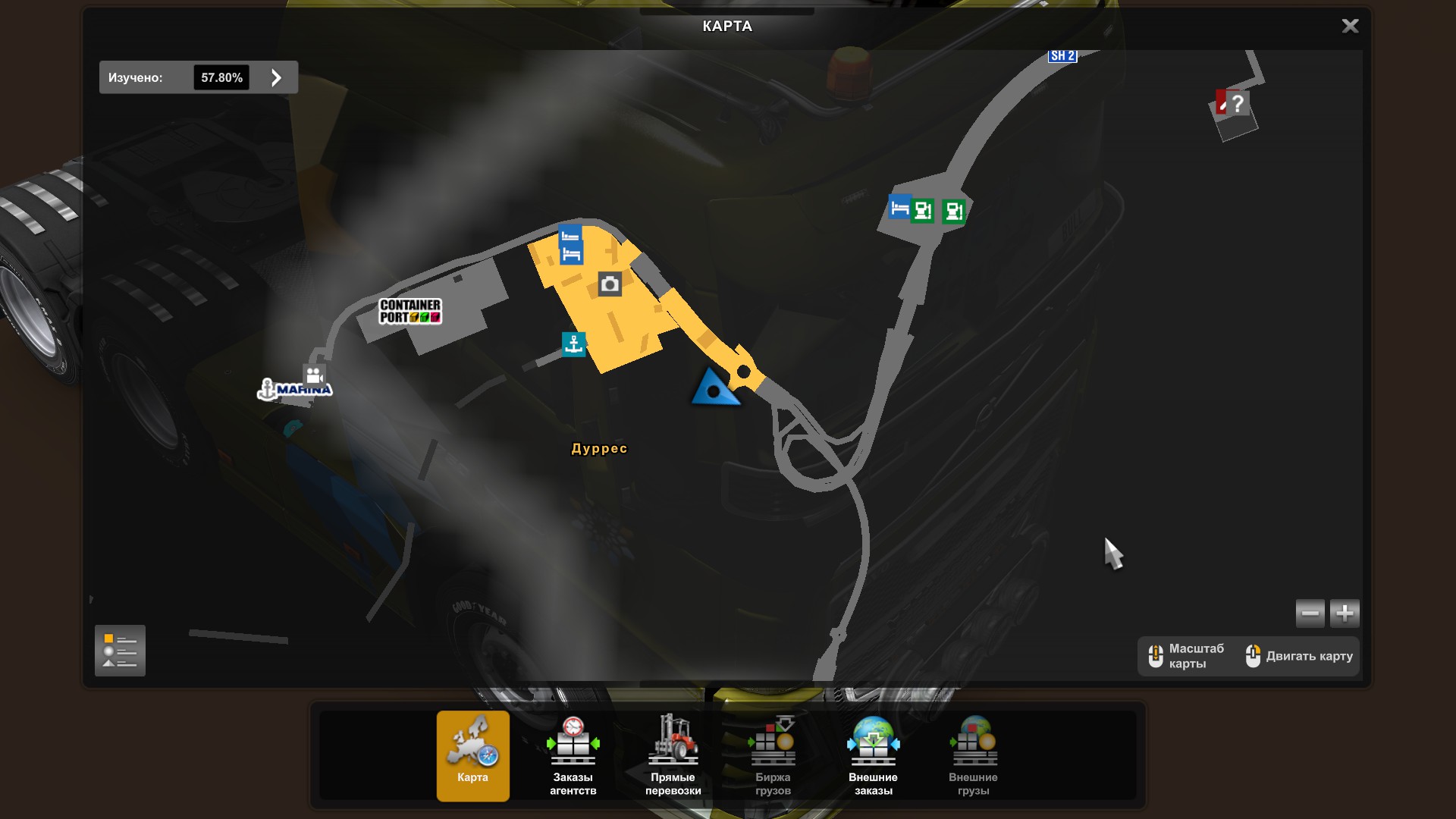 Скрытые и объездные дороги в Euro Truck Simulator 2*
