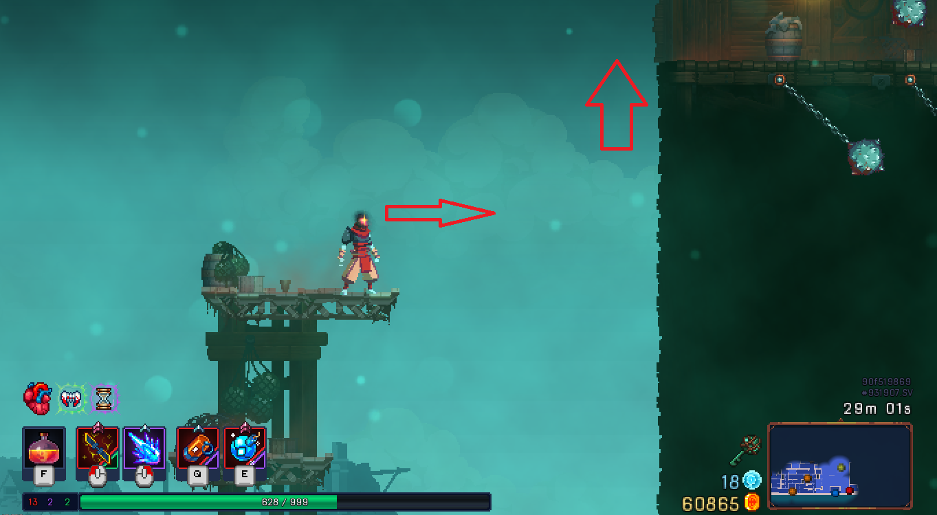 Секретные чертежи и их местонахождение в Dead Cells