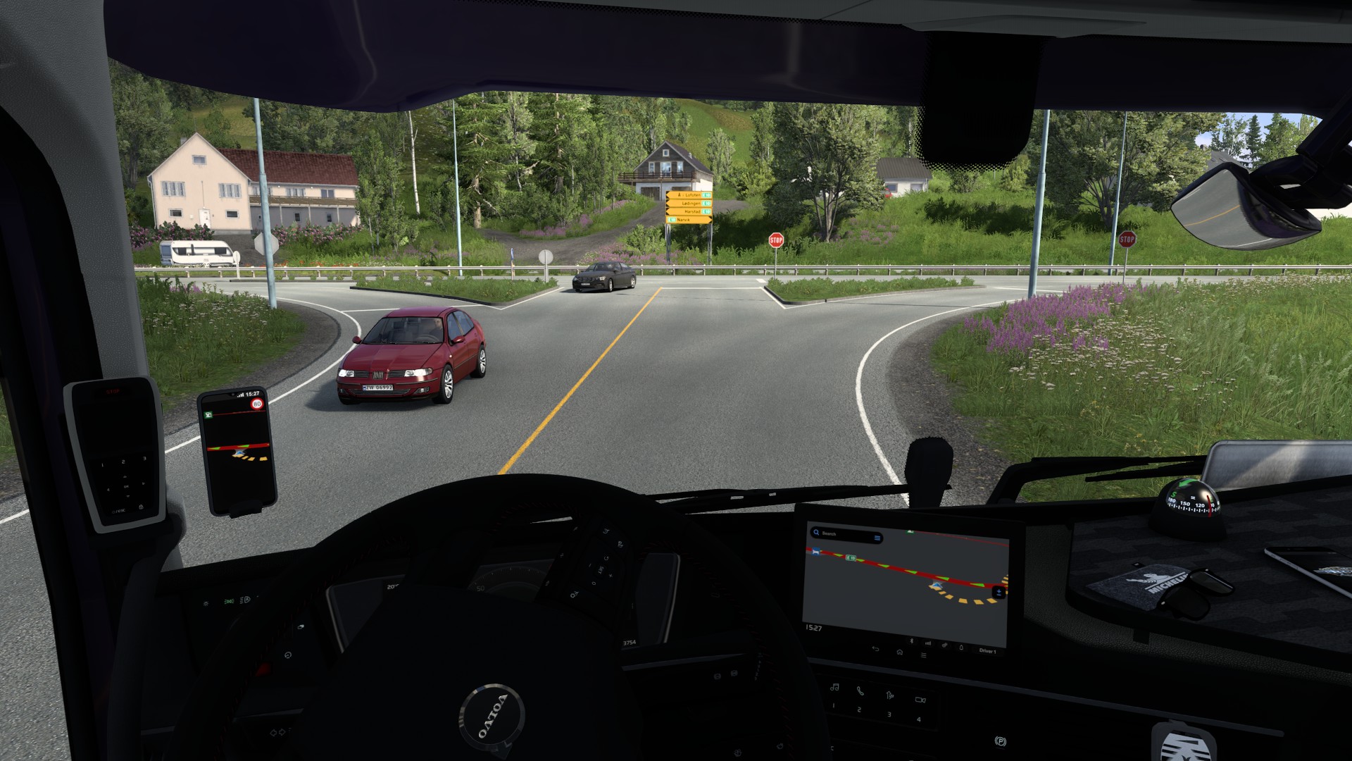 Скрытые и объездные дороги в Euro Truck Simulator 2*