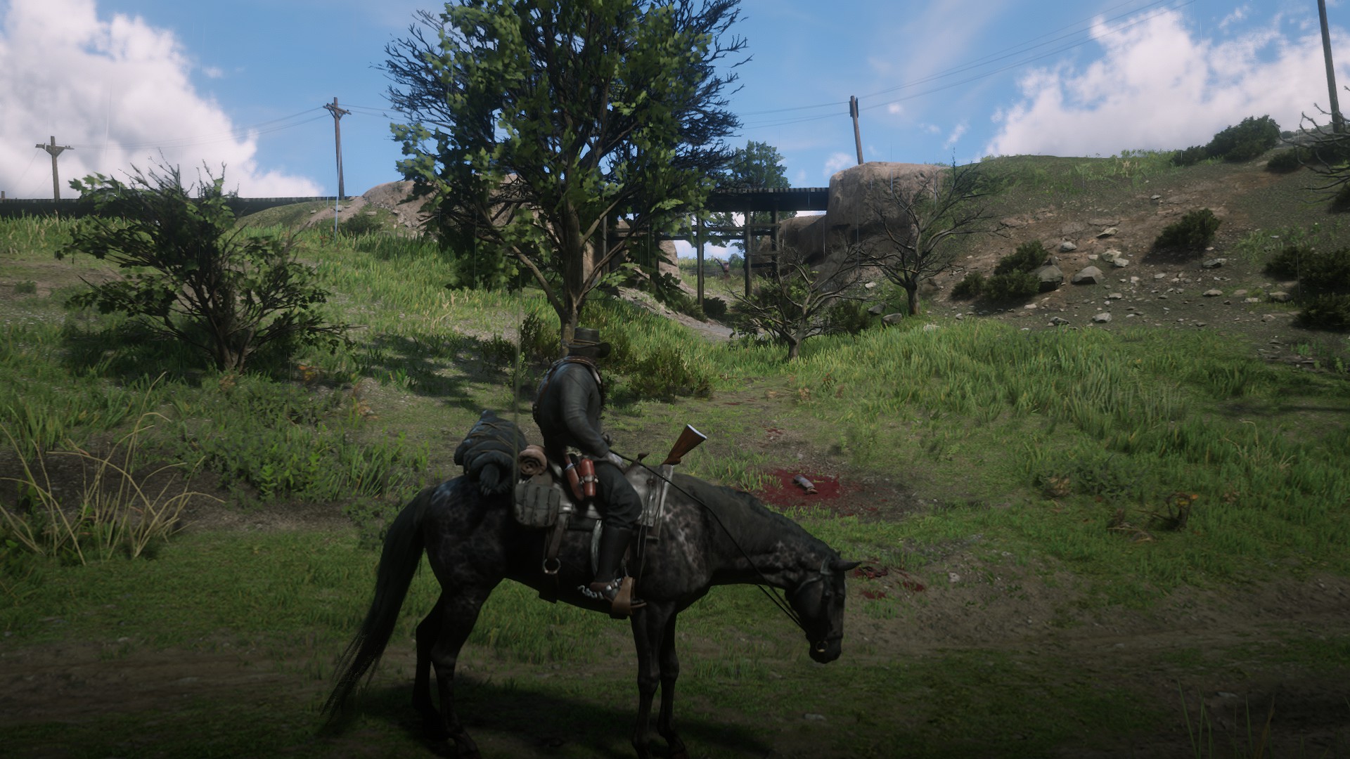 Исследование открытого мира в Red Dead Redemption 2
