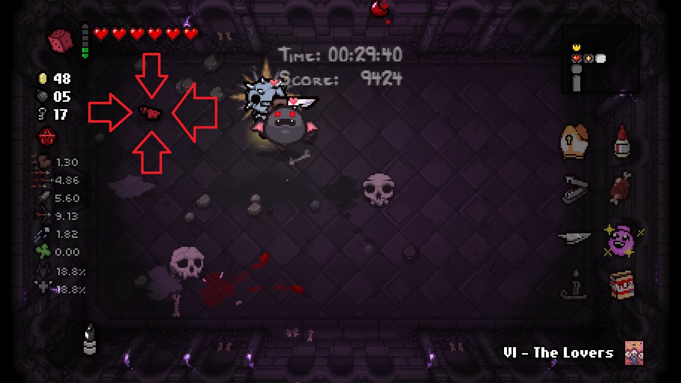 Как попасть в локацию "Home" в The Binding of Isaac: Rebirth