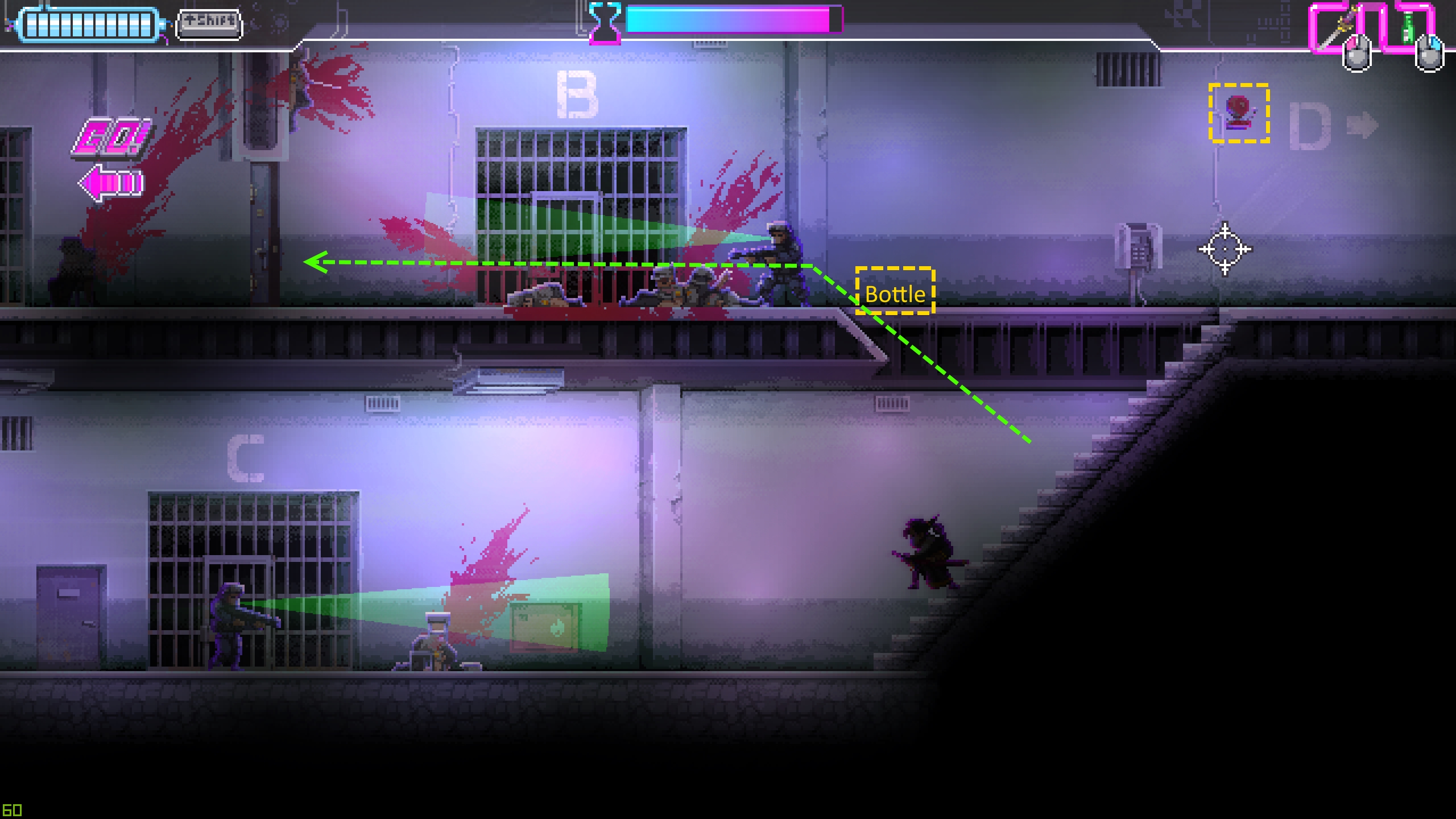 Ключи для Прав. Лаборатории в Katana ZERO