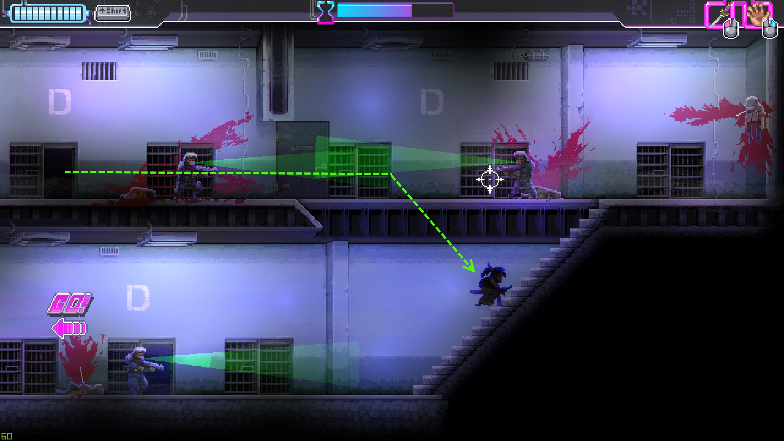 Ключи для Прав. Лаборатории в Katana ZERO