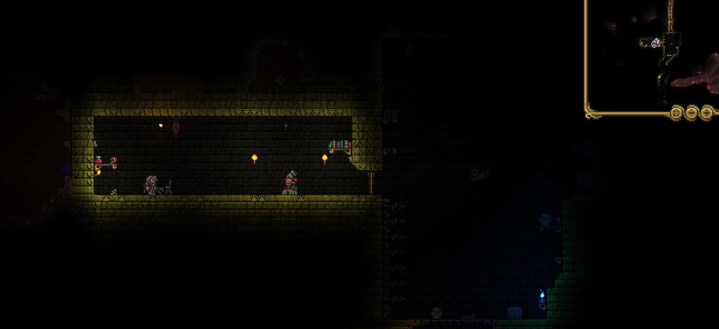 Пасхалка Ноги Лунного Лорда в terraria 1.4.0