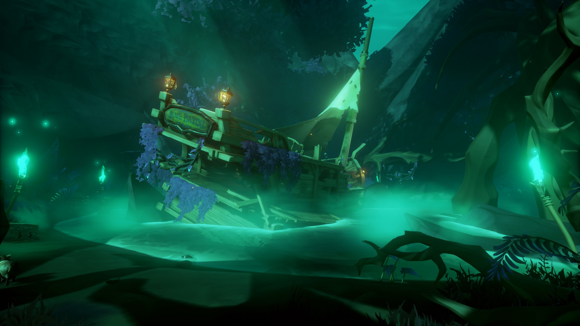 Проходим "Капитаны проклятых" и получаем дневники в Sea of Thieves.