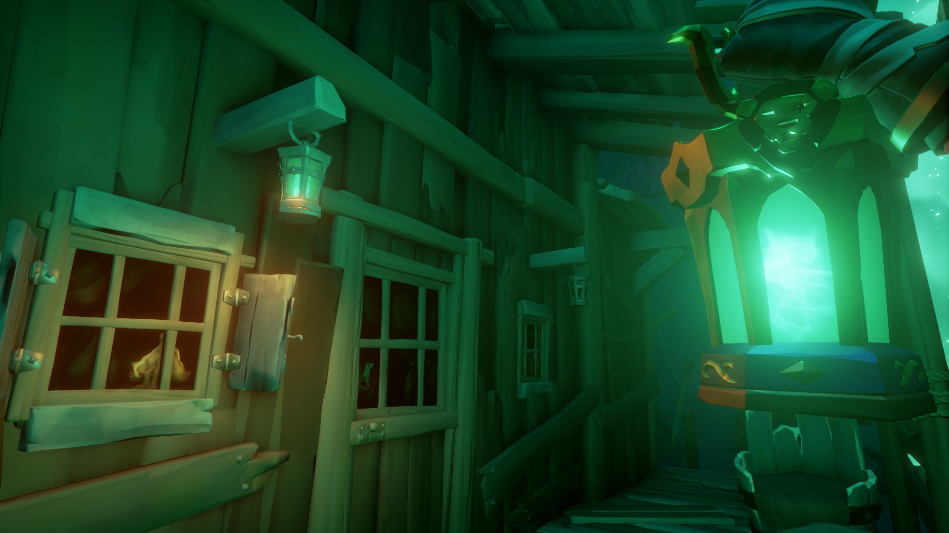 Проходим "Капитаны проклятых" и получаем дневники в Sea of Thieves.
