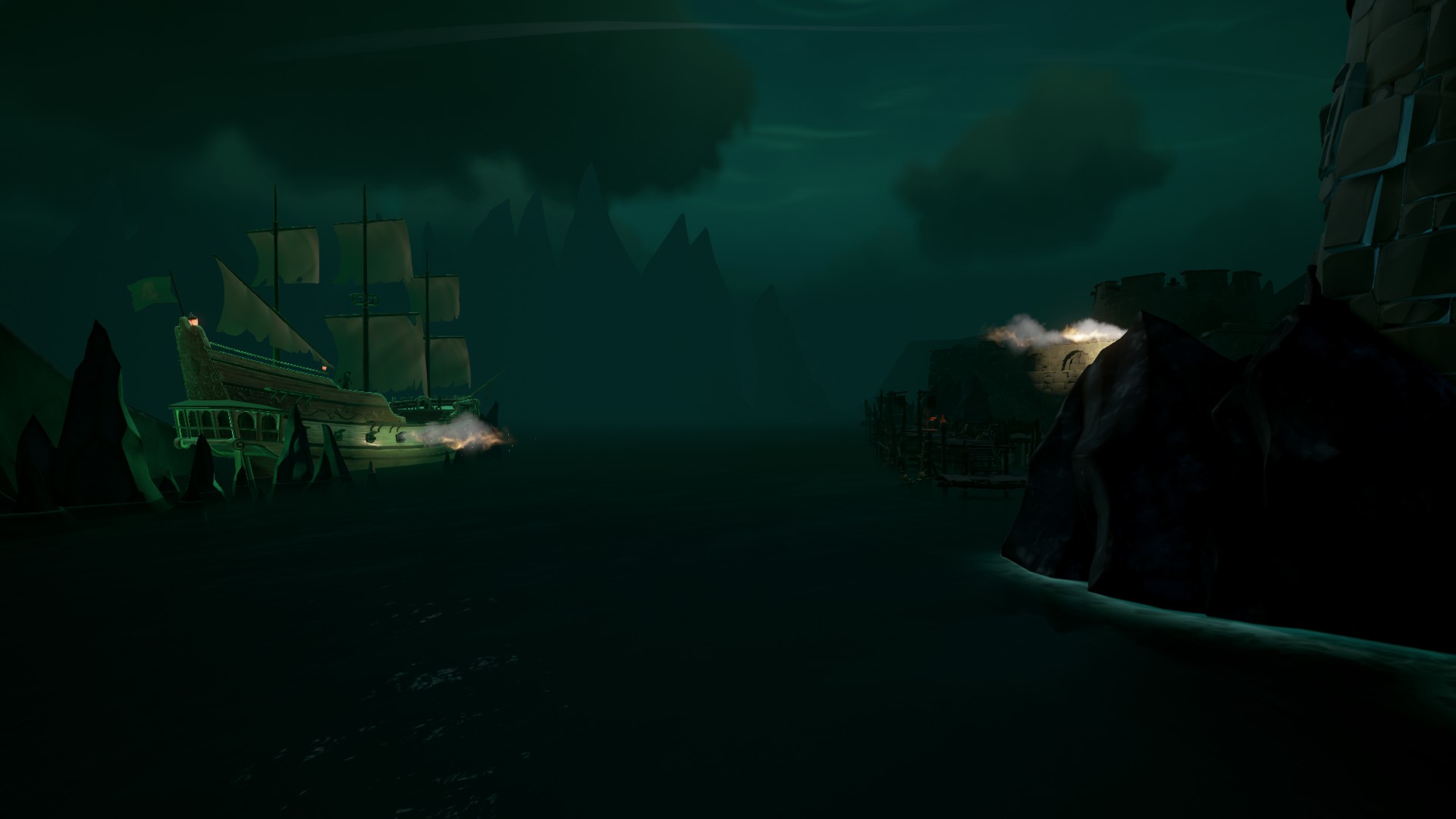 Проходим "Капитаны проклятых" и получаем дневники в Sea of Thieves.