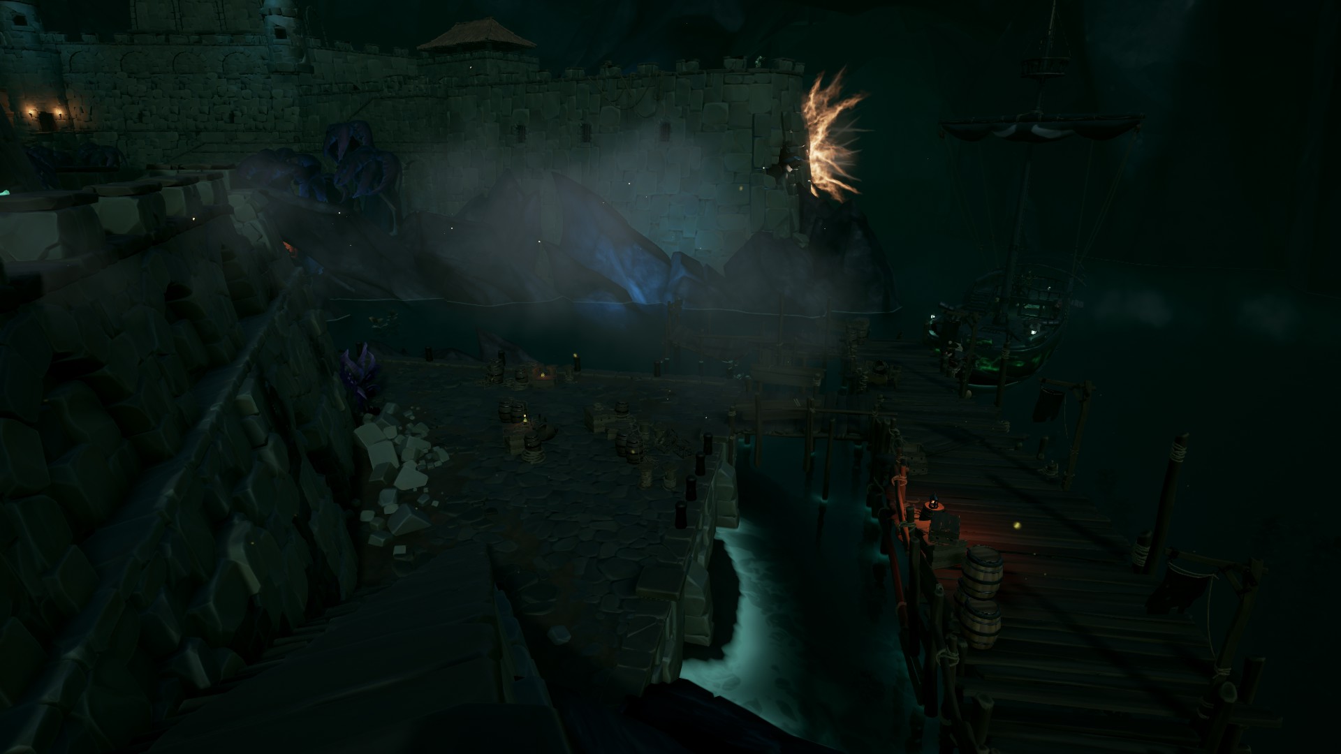 Проходим "Капитаны проклятых" и получаем дневники в Sea of Thieves.