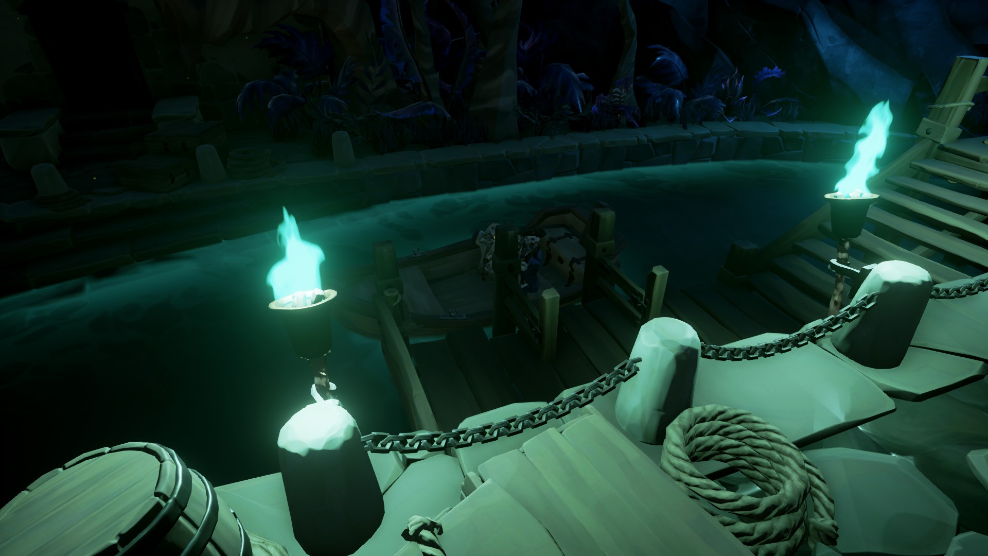 Проходим "Капитаны проклятых" и получаем дневники в Sea of Thieves.