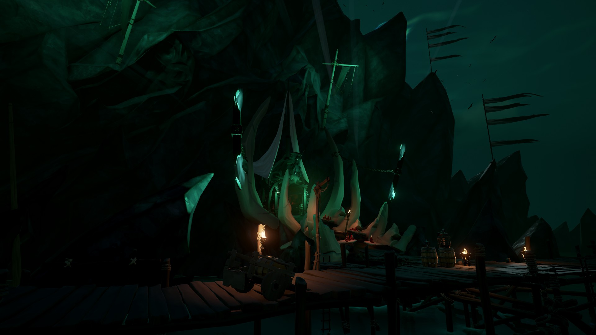 Проходим "Капитаны проклятых" и получаем дневники в Sea of Thieves.