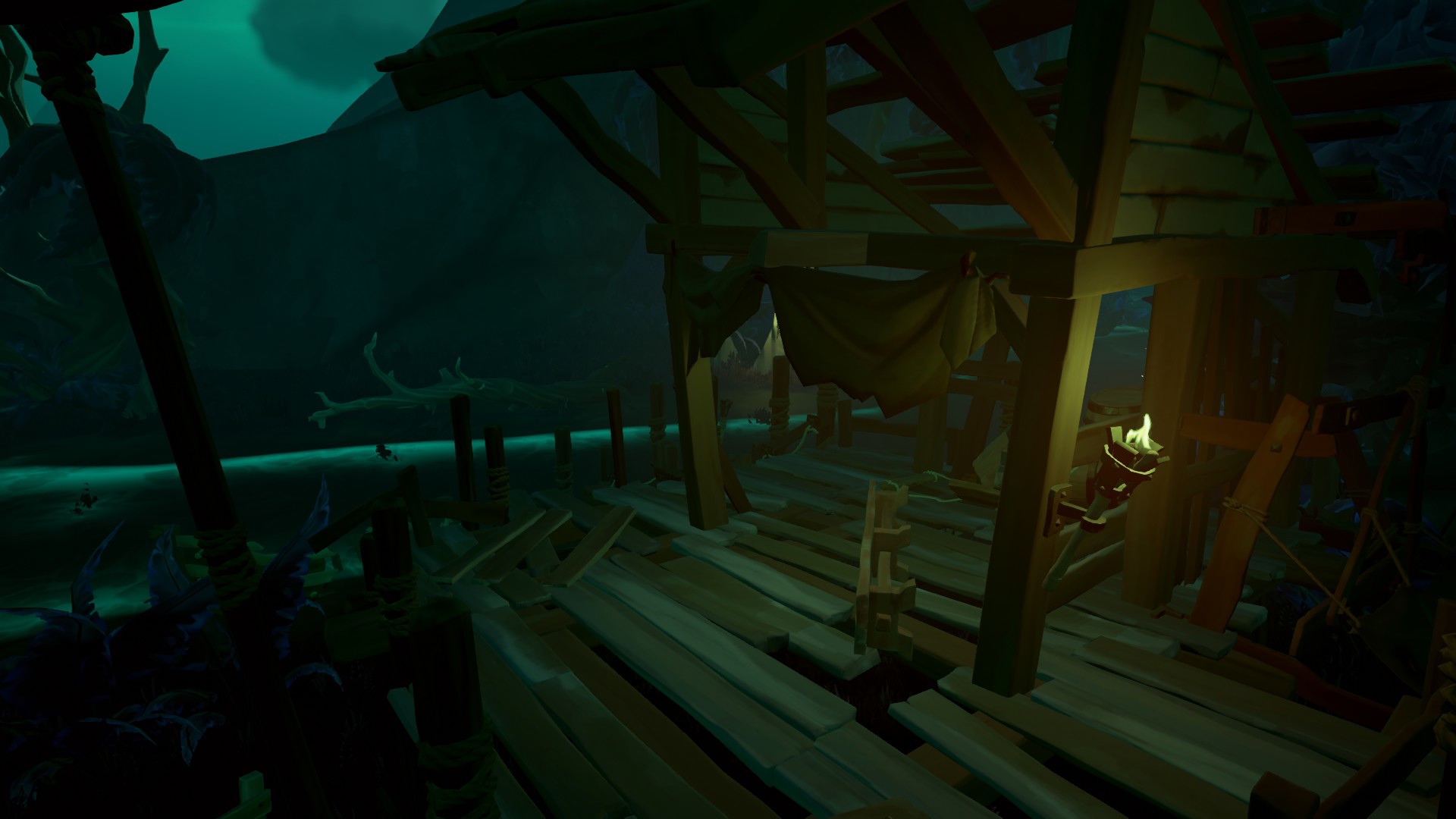 Проходим "Капитаны проклятых" и получаем дневники в Sea of Thieves.