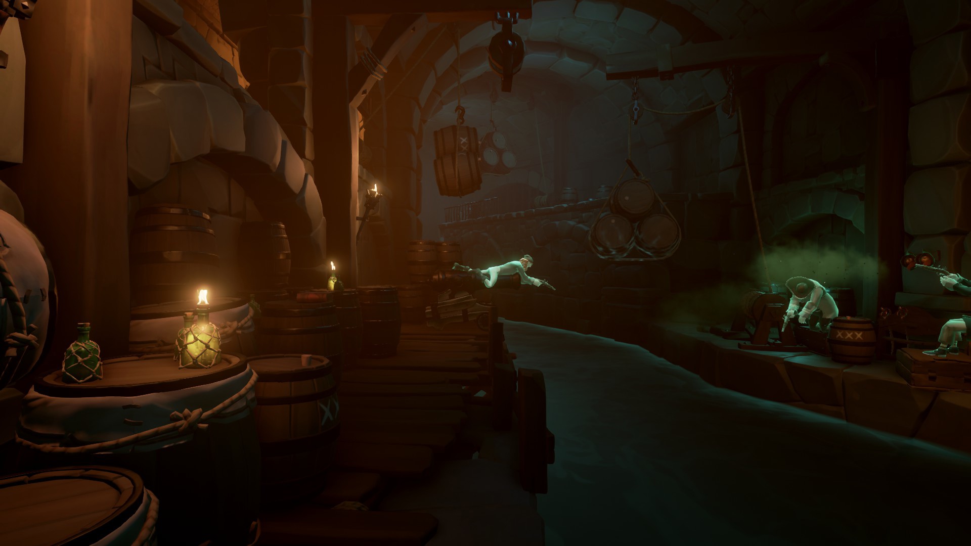 Проходим "Капитаны проклятых" и получаем дневники в Sea of Thieves.