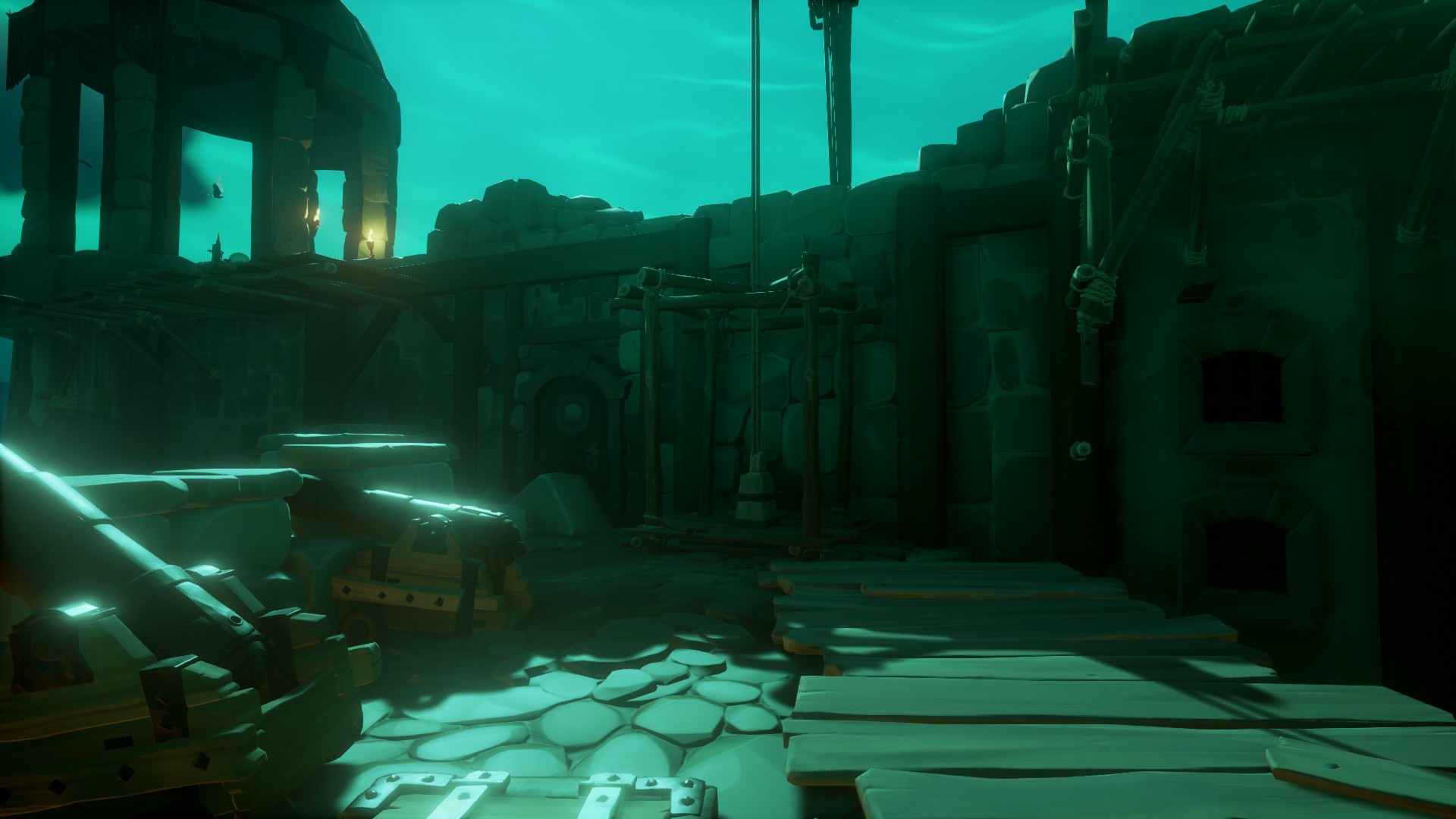 Проходим "Капитаны проклятых" и получаем дневники в Sea of Thieves.